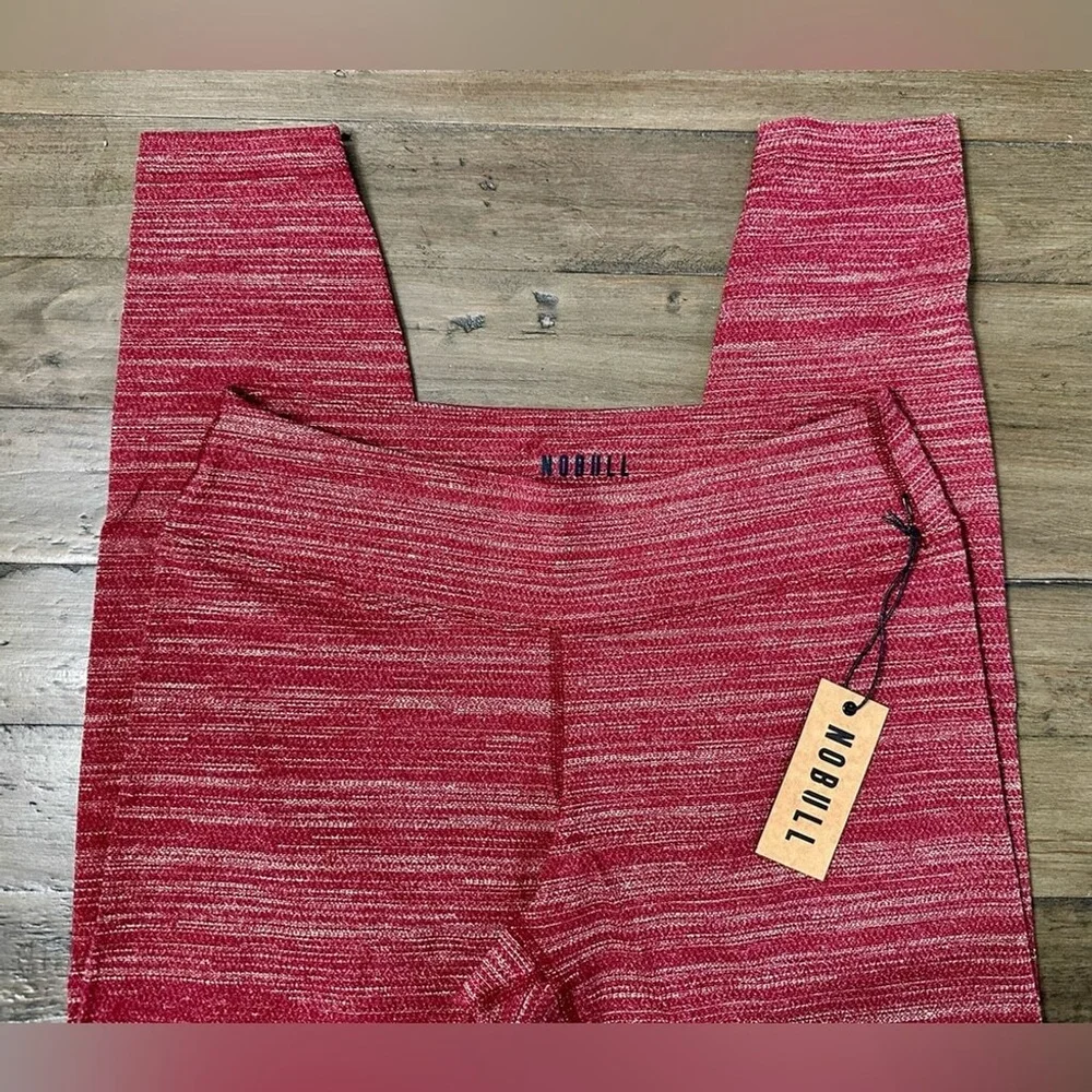 NWT NOBULL Women’s Tight 28” - Medium - Wine Melange - Picture 6 of 9